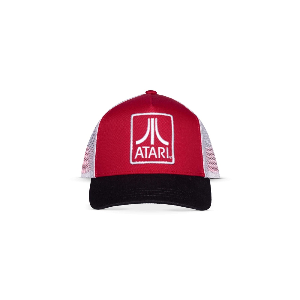 Atari - Classic Logo Trucker pet - Wit/Rood